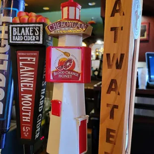 It's a lighthouse pull - way to represent Cheboygan