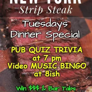 Tuesday Nights Game Night at Sean O'Casey's