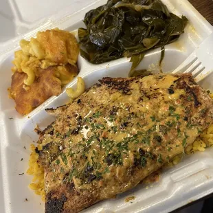 grilled fish, seafood, food, grilled seafood, fish