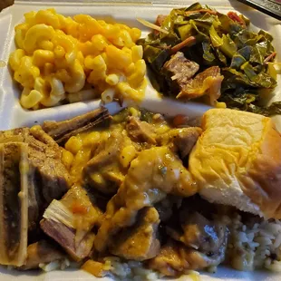 Turkey wing dinner