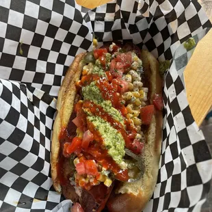 Guaca Elotes Dog