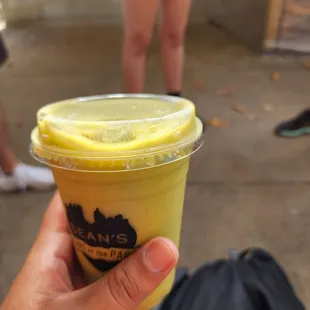 Mango matches energy smoothie