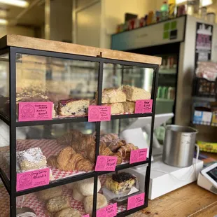 interior, bagels