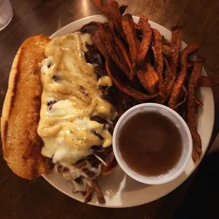 a plate of food