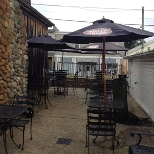 The pub patio