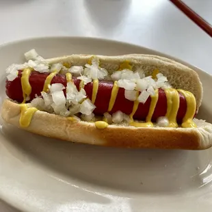 Simple hot dog