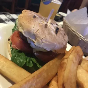 1/2lb of deliciousness! Look at those  fries!