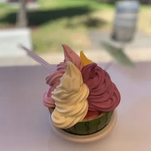 an ice cream sundae