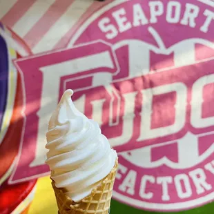 $8 soft serve cone