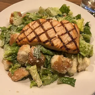 Salmon Caesar Salad