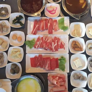 Get lots and lots of sides!