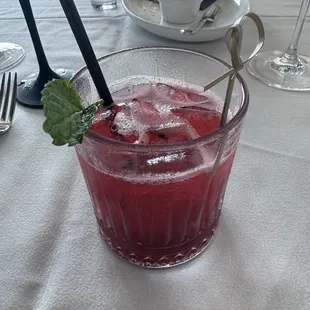 Blackberry Bourbon Smash