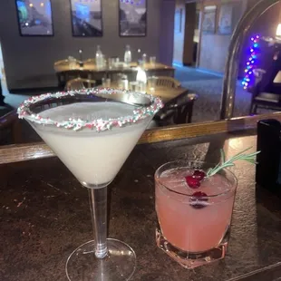 Holiday speciality drinks