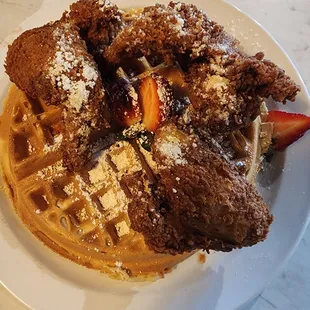 Chicken and Waffles