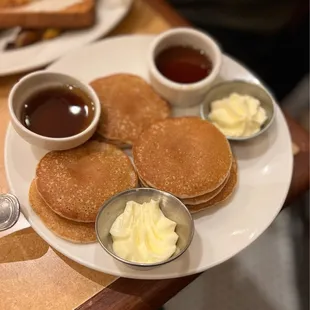 Half order pancakes