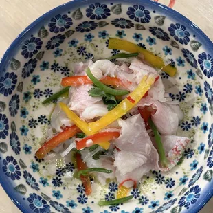 Ceviche of market fish