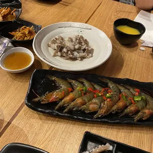 Soy Marinated Shrimp