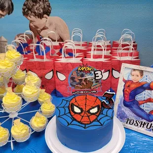 The cake table they set up! Loved it!!