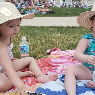 Break time means snack time!