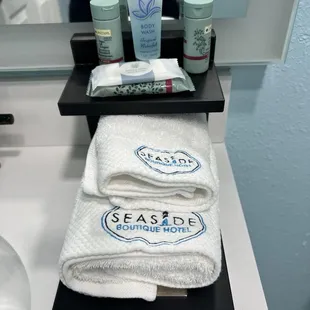Toiletries &amp; there&apos;s a stall shower