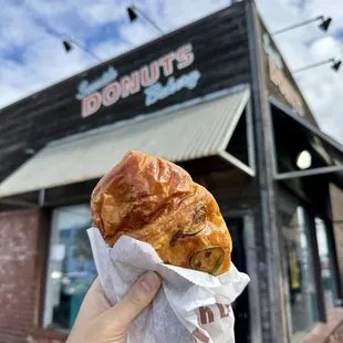 Turkey cheese jalapeños croissant yum