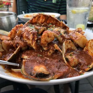 Seafood Diablo Marinara