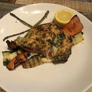 Crab Crusted Grouper