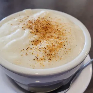 Cup of Cream of Crab