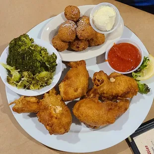 Stuffed Shrimp Platter