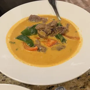 Panang Curry with Beef