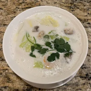 Coconut soup