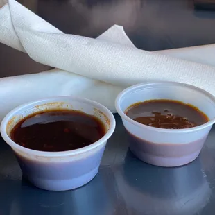 House made sauces