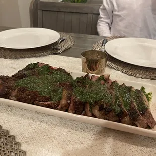 Steak with Chimichurri