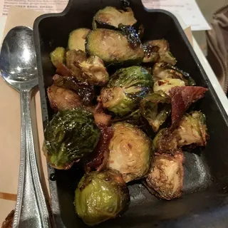 CARAMELIZED BRUSSELS SPROUTS