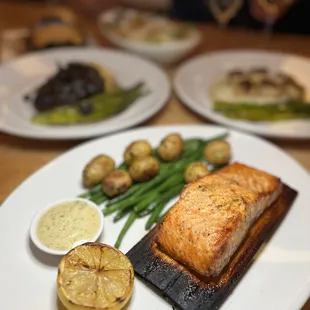 Cedar Plank - Roasted Salmon