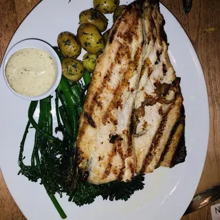 Wood-Grilled Boneless Rainbow Trout