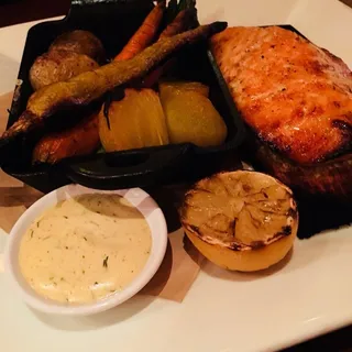 Cedar-Plank Roasted Salmon