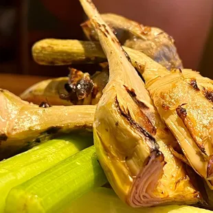 Every time you subtract negative, you make room for more positive. I will always have room for the grilled artichokes.