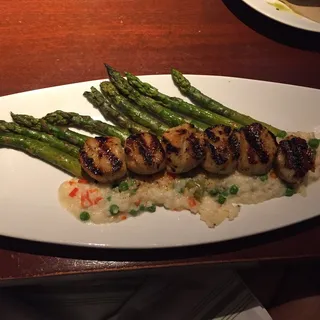 Caramelized Grilled Sea Scallops