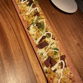 Braised Short Rib and Aged Cheddar Flatbread