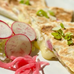 Smoked Salmon Quesadillas