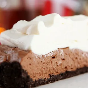 Triple Chocolate Mousse Pie