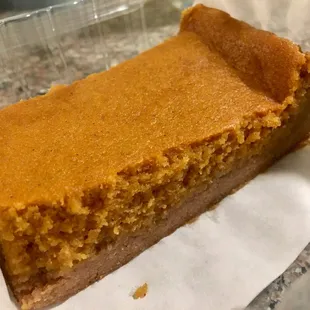 Pumpkin bar