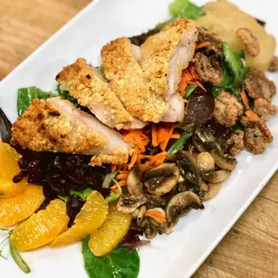 Harvest Salad with Fish