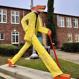 The exterior of the CLARA building , there are no visible signs outside