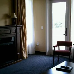 The living room of our suite.