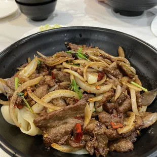 Cumin Lamb Noodles