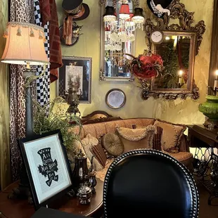 It appeared to be the Mad Hatter room?