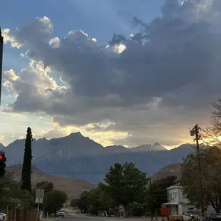 Mt. Whitney view from our seat