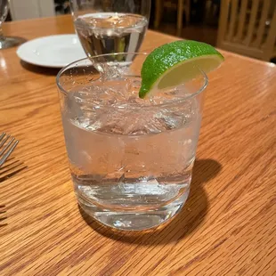 Gin and tonic